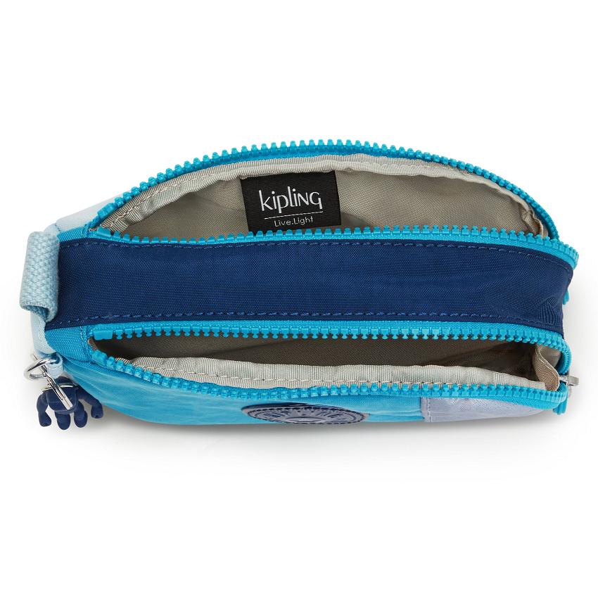 Estuches Para Lapices Kipling Tibby Azules | CLKi1043M